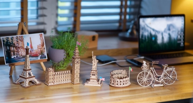 3D træmodel Frihedsgudinden