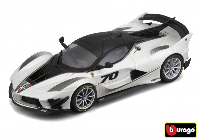 Metalmodel Ferrari FXX-K EVO 2017 hvid/sort