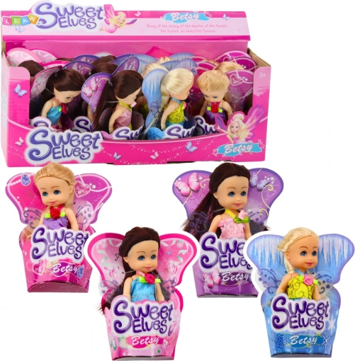 Mini Dukke Alf Betsy 11,5 cm Forskellige Mønstre