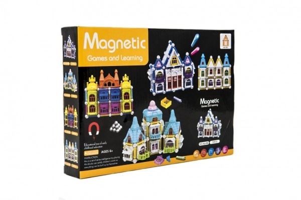 Magnetisk byggesæt - lille hus