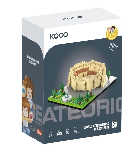 Byggesæt KOCO Colosseum mini plastik