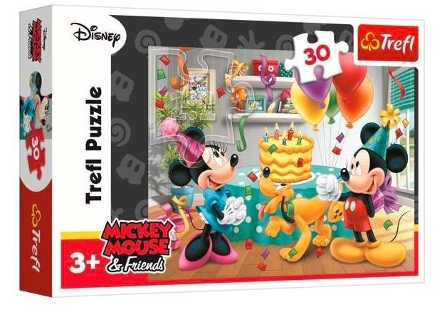 Puslespil Disney Mickey Mouse & Venskabsbudskab