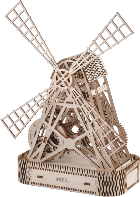 WOODEN CITY 3D puslespil Mølle 222 dele