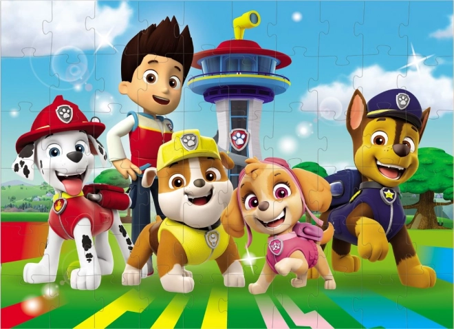 Puzzle Paw Patrol: Vi er et hold 60 brikker