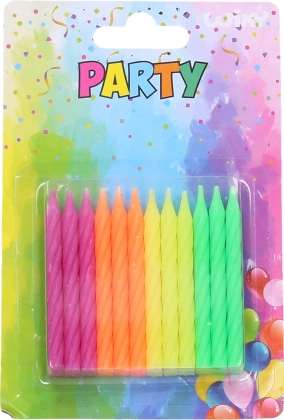 Neonlys 24 stk.