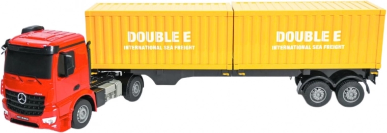 Aftagelig trailer og åbning af container