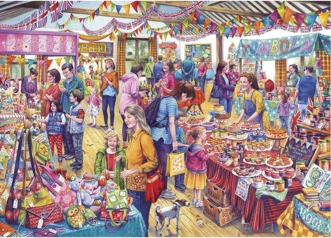 GIBSONS puslespil sogneråds-tombola – 500 XL brikker