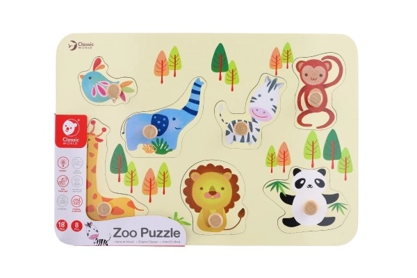 Trævklodsspil - zoo
