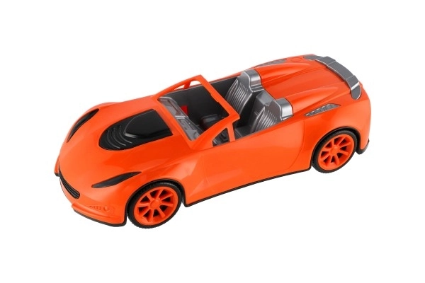 Auto sports plast 16x38cm til fri løb 3 farver i net