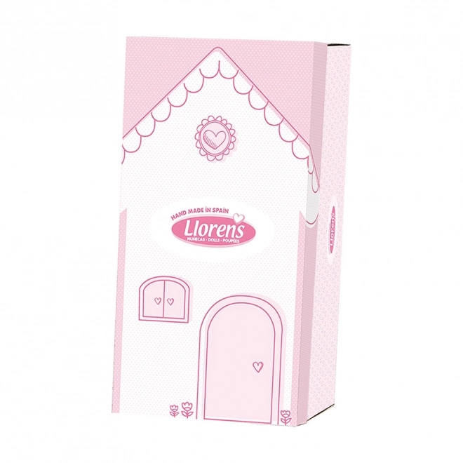 Llorens 53541 ELENA - realistisk dukke med blødt stofkrop - 35 cm
