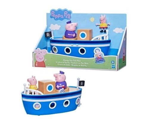 Grisling Peppa Bedstefars dampskib