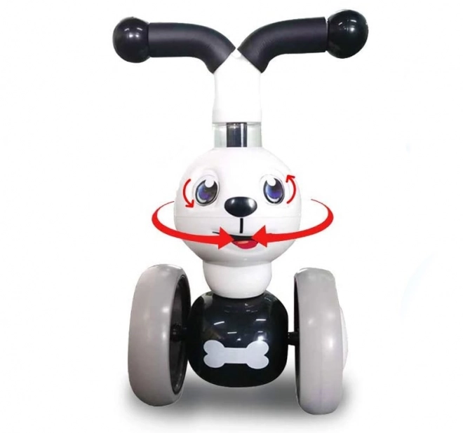 ECOTOYS Løbecykel Hund hvid