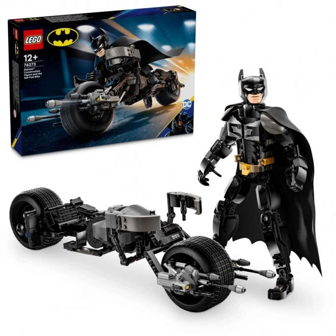 LEGO® DC Batman™ 76273 Byggbar figur: Batman™ og Bat-Pod motorcykel