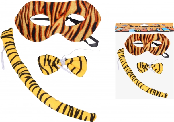 Karnevalsæt tiger