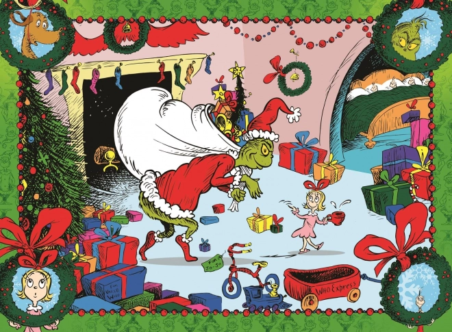 Grinch puslespil 100 brikker