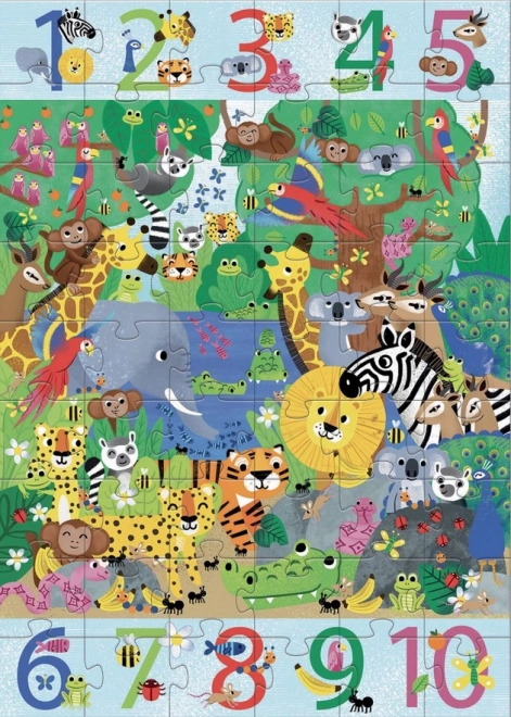 DJECO Puslespil Jungle 54 brikker