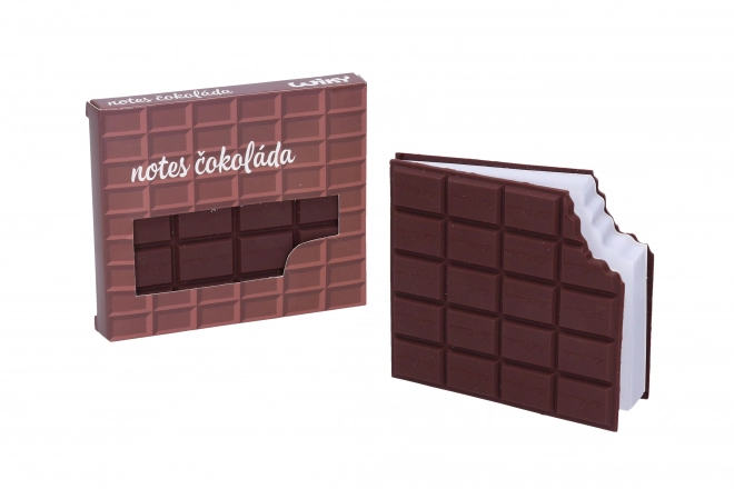 Notes ulinet 8,5x10 cm - Chokolade