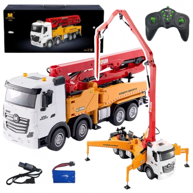 Fjernstyret betonmixer Huina 1:18
