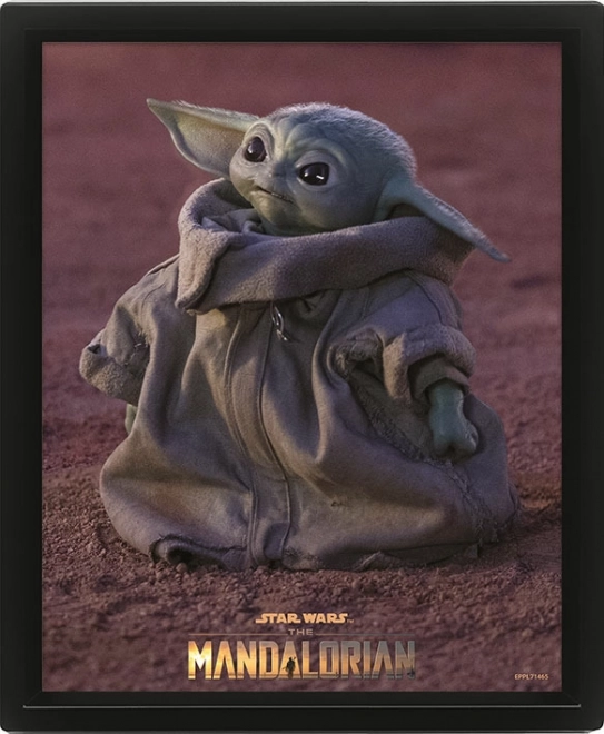 3D billede MANDALORIAN – Grogu