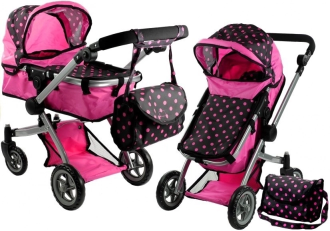 Dukke Barnevogn Alice 2 i 1 Bouncer, barnevogn 2 i 1