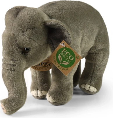 Rappa plysbamse indisk elefant 20 cm, miljøvenlig