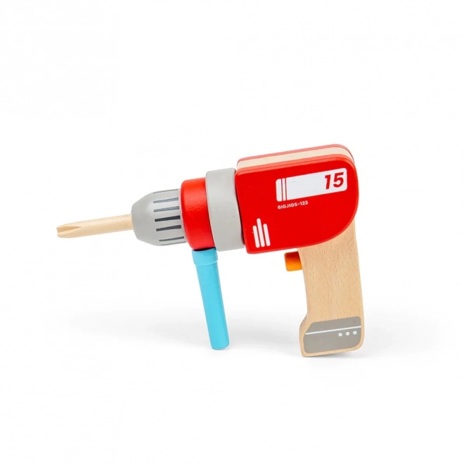 Bigjigs Toys Træboremaskine