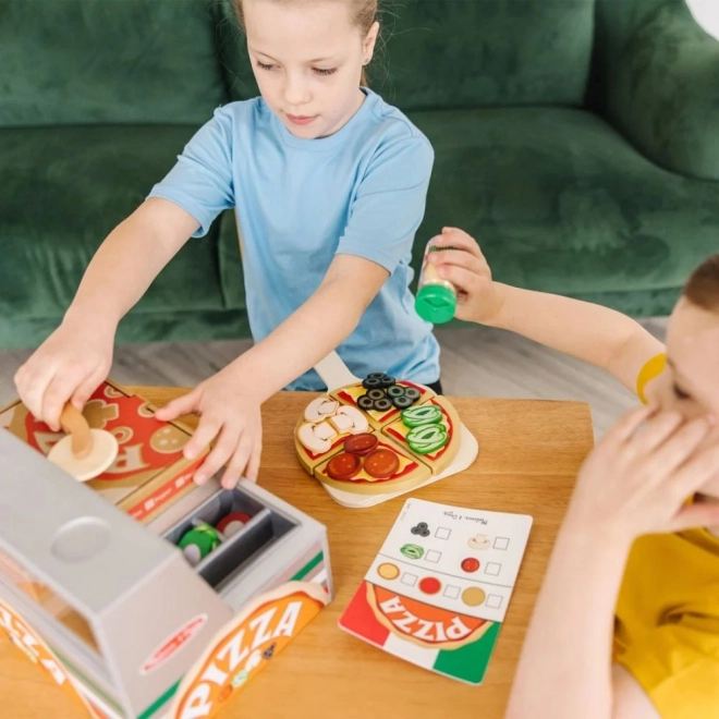 Melissa & Doug børne pizza køkken