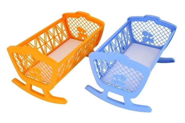 Dukke vugge uden sæt plastik 47x35x30cm i æske 48x32x8cm