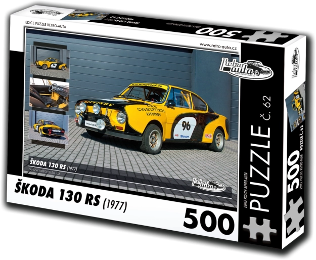 Puslespil Retro-Biler Škoda 130 RS 500 brikker