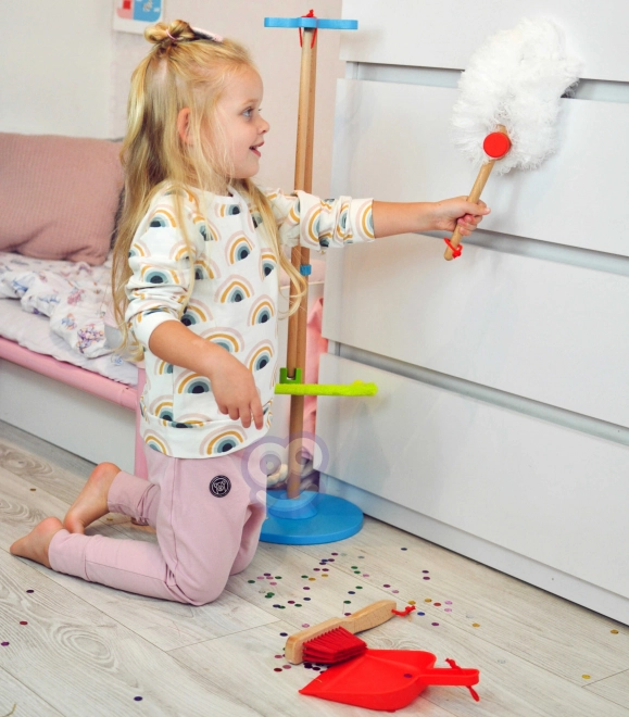 Træsæt til rengøring for børn Tooky Toy