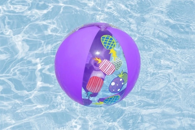 Farverig oppustelig strandbold Bestway Groove 'n Splash 51 cm frugt