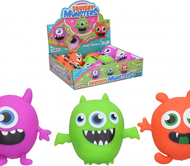 klemme-monster 9 cm antistress-legetøj