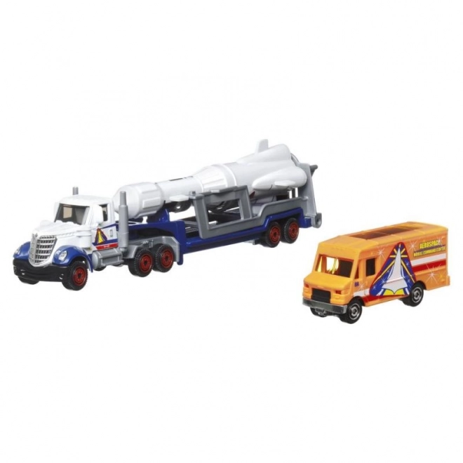 Transportkøretøj + bil Matchbox Convoys
