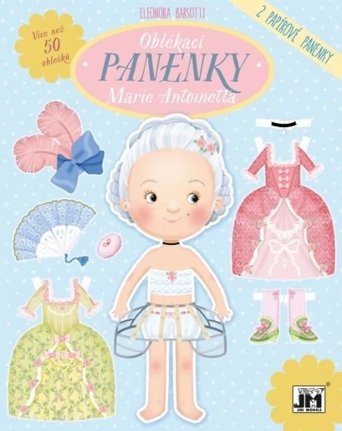 Påklædningsdukke Marie Antoinetta