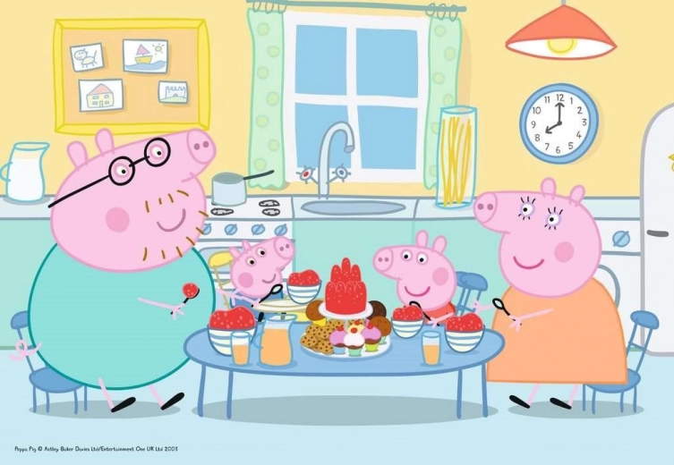 Ravensburger puslespil Peppa Pig – dessert, 35 brikker