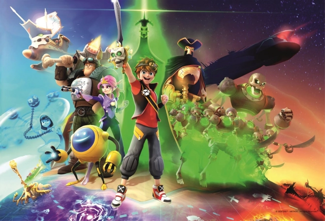 Trefl Puslespil Zak Storm: Erobringen af havene 100 brikker