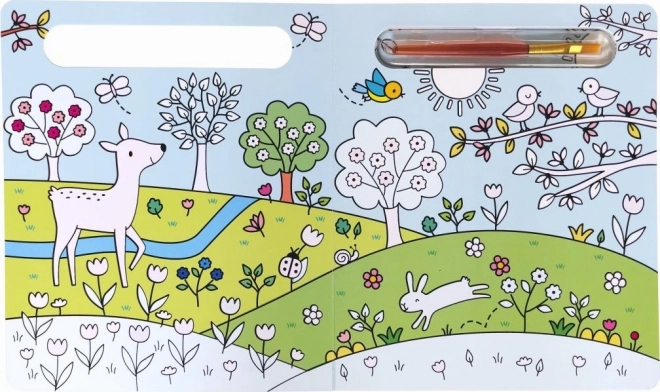Maling med vand: Natur