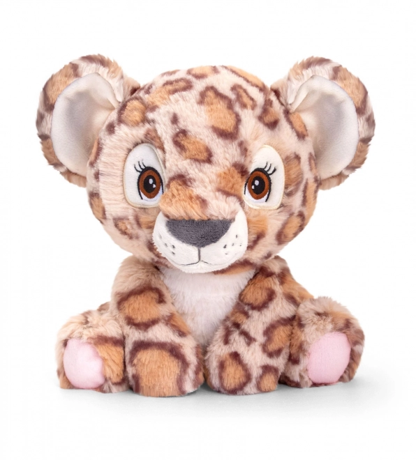 Keel Toys SE1087 Keeleco Leopard - økologisk plysdyr 16 cm