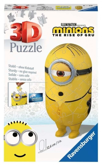 3D puslespil Minions 2: Kung Fu fra Ravensburger, 54 brikker