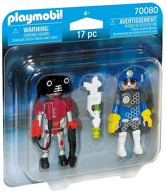 Playmobil Space – rum politibetjent og tyv