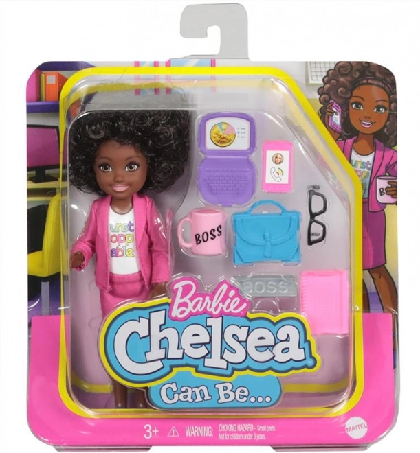 Panenka Barbie Chelsea i forskellige professioner