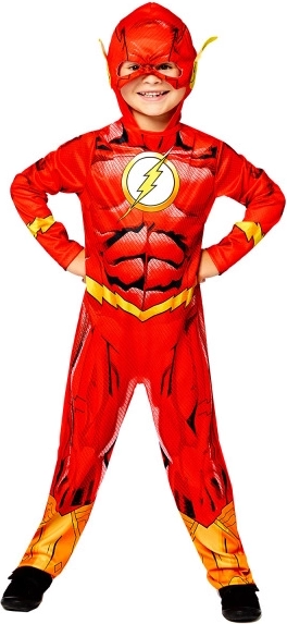 Børnekostume Flash 8–10 år