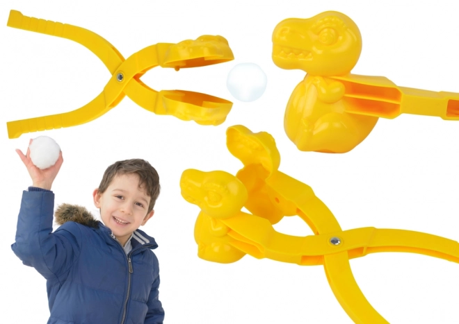 Snemaskine Sne Dinosaur Gul