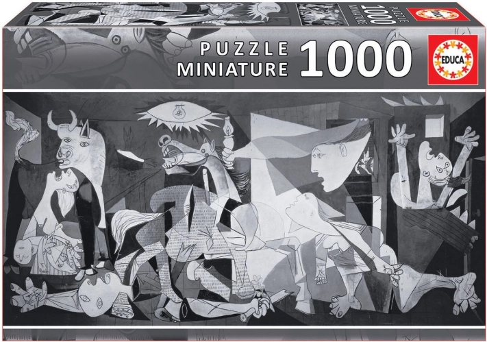 Educa miniatyrpuslespil Guernica – PABLO PICASSO, 1000 brikker