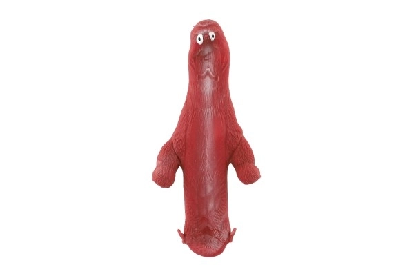 Gorilla antistress strækbar fyldt med sand 400 g silikone 12 cm 4 farver 8 stk i boks