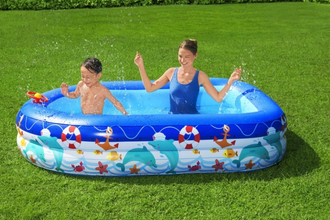 Bestway pool med tag og rat