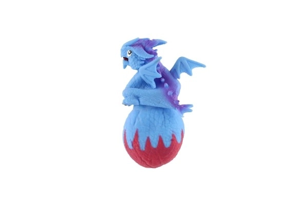 Vendende dinosaur med æg 15 cm