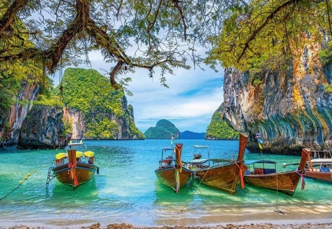 Puslespil 1500 brikker Thailands smukke bugt