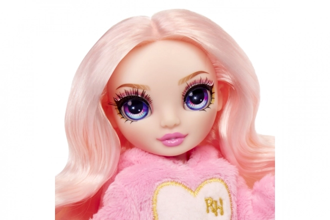 Dukketeater Rainbow High Junior til Pyjamasfest, Bella Pink