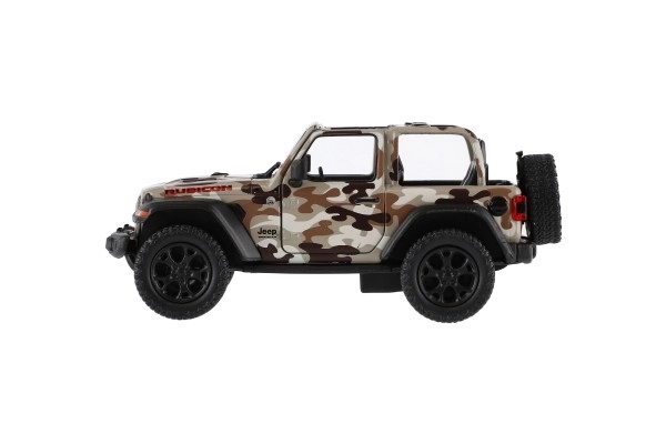 Auto Jeep Wrangler Camo udgave metal/plast 13cm